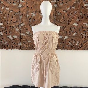 Khaki Casual Dress